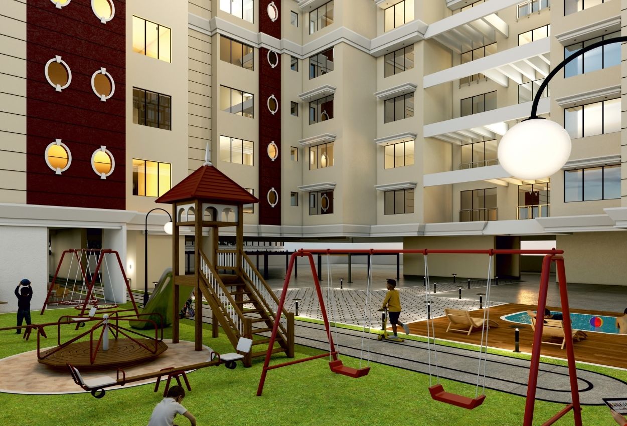Open-to-Sky Kids Play Area